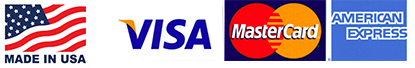 Accepted credit cards